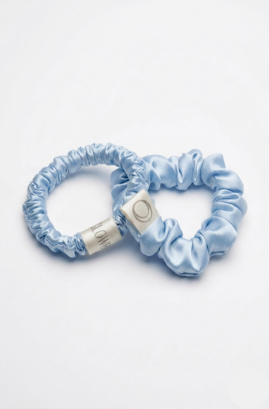 Scrunchies Blue Duo