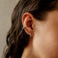 Oval Thin Hoops Mini