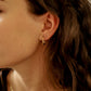 Oval Thin Hoops Mini