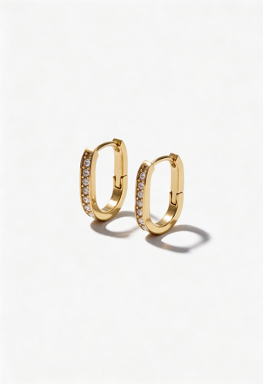 Luxury Ovaled Hoops