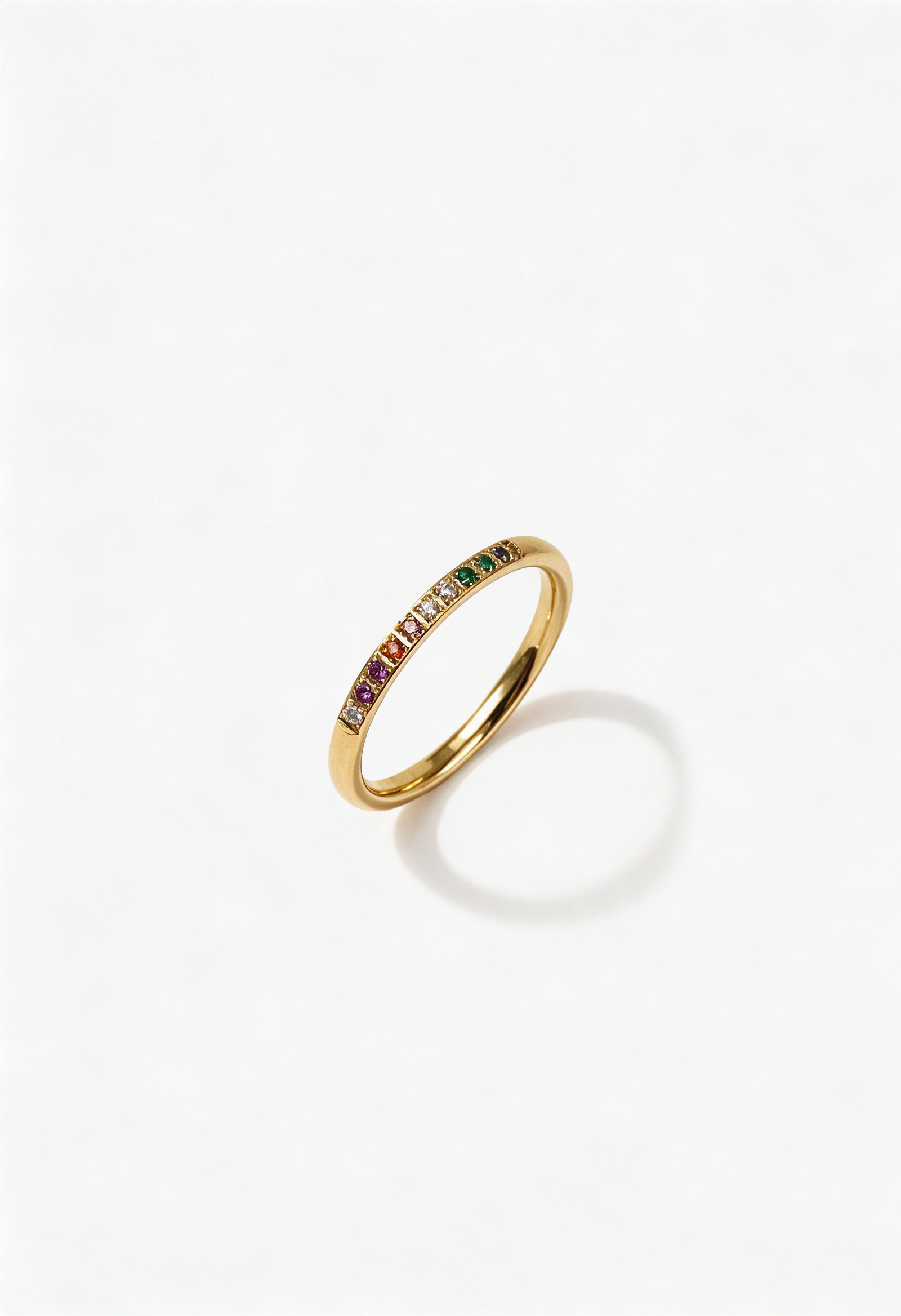 Rainbow Simple Prsten