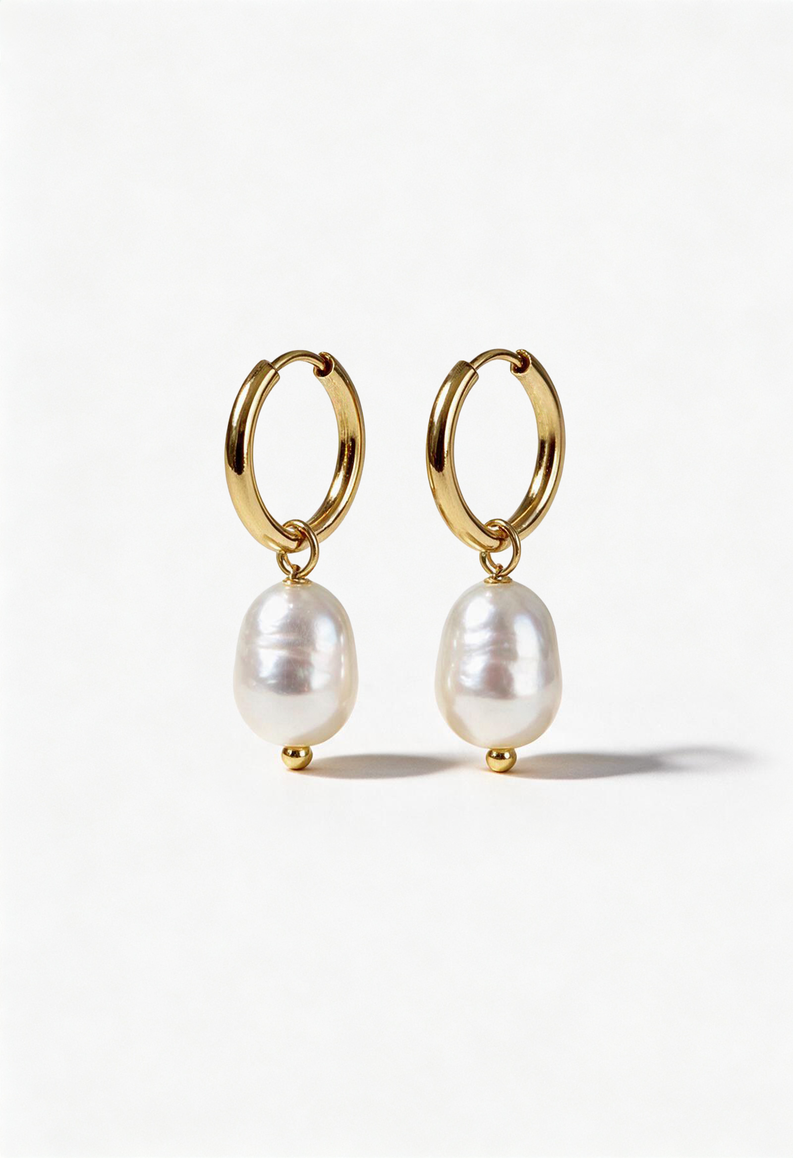 Pearl Hoops